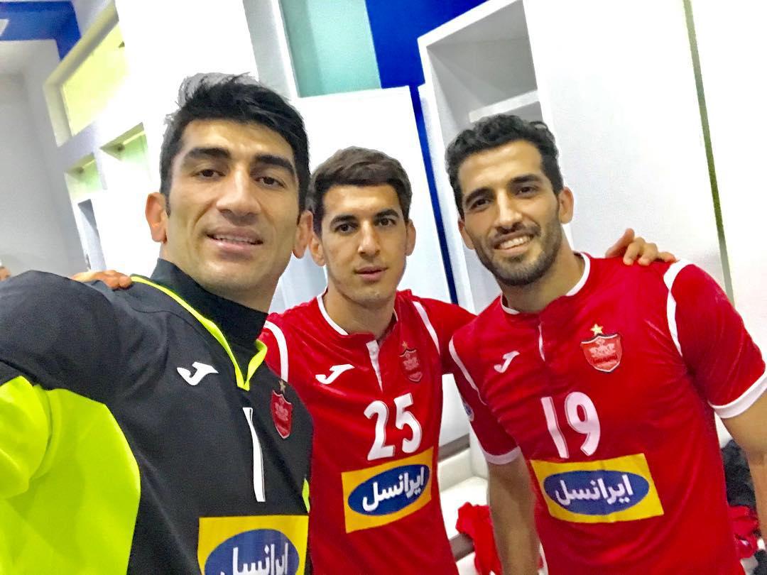 وحید امیری - پرسپولیس - احسان الوان زاده - علیرضا بیرانوند