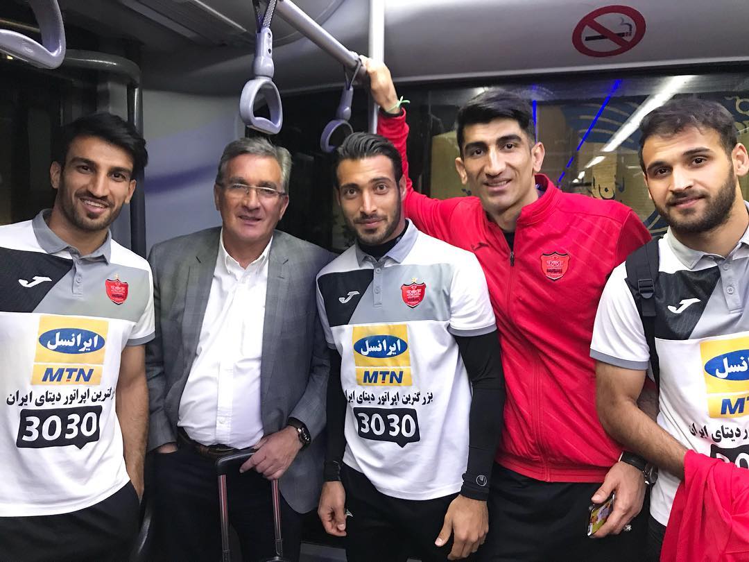برانکو ایوانکوویچ - پرسپولیس - حسین ماهینی - احمد نوراللهی - شجاع خلیل زاده - علیرضا بیرانوند