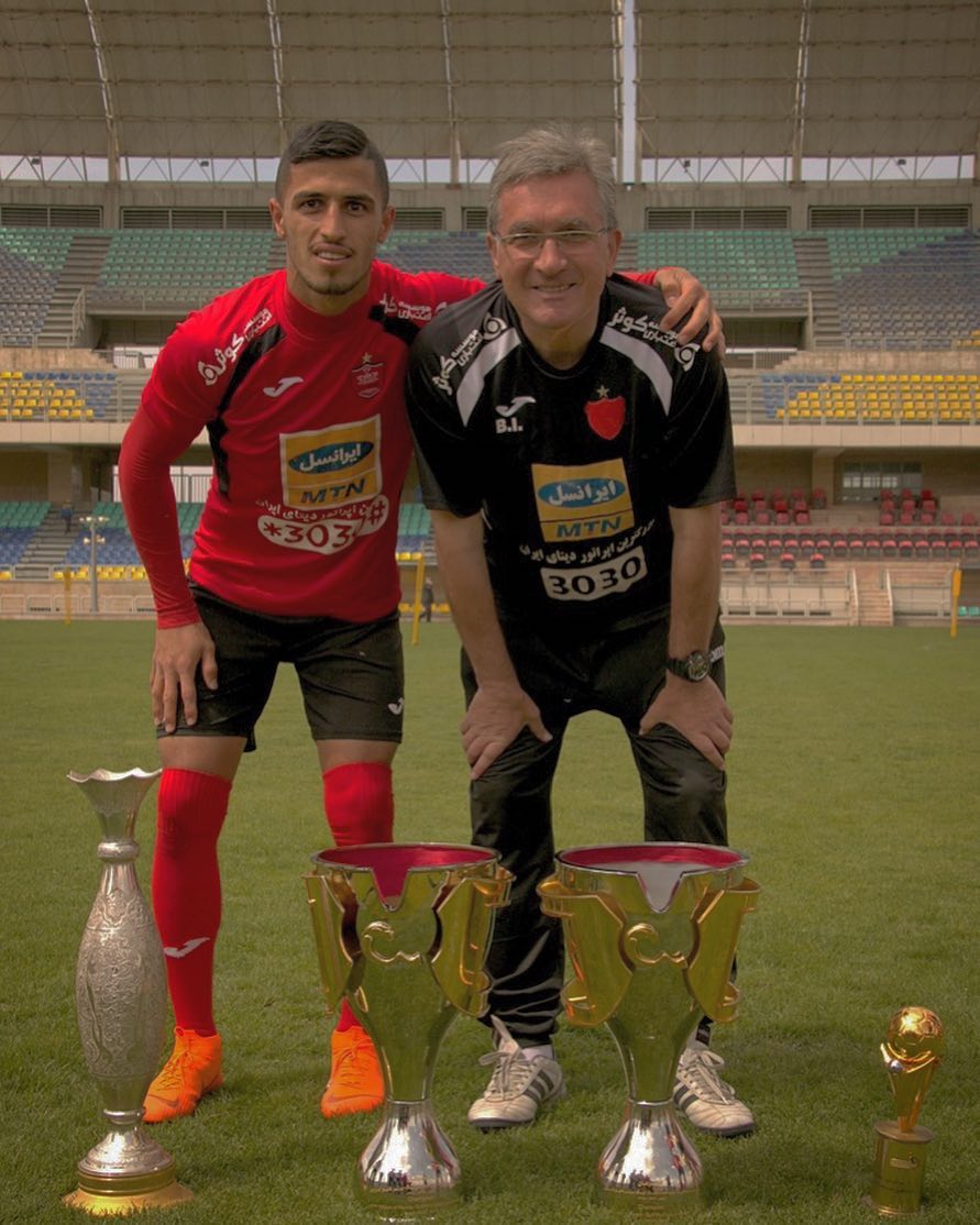 برانکو ایوانکوویچ - علی علیپور - پرسپولیس
