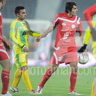 رضا نورمحمدی - بهادر عبدی - پرسپولیس - راه آهن