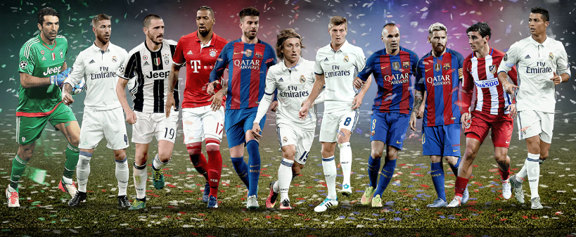 تیم منتخب سال 2016 یوفا