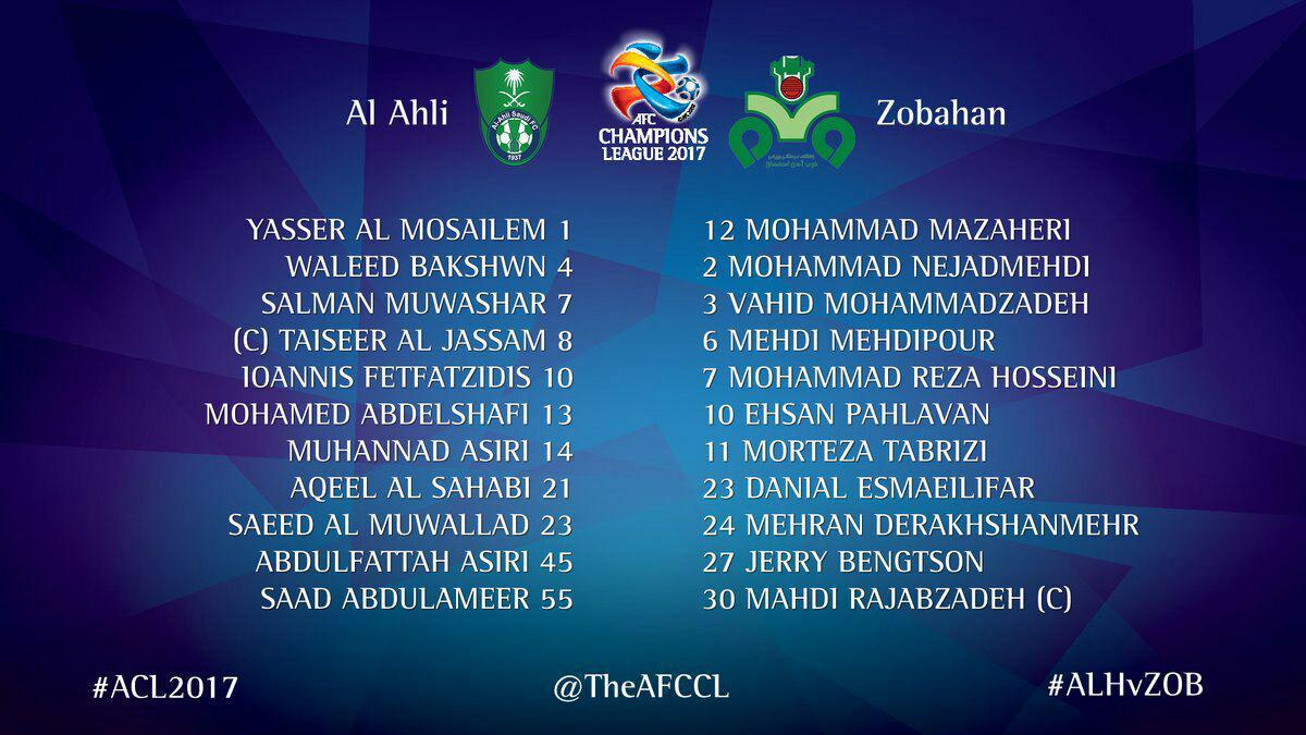 الاهلی عربستان-ذوب آهن