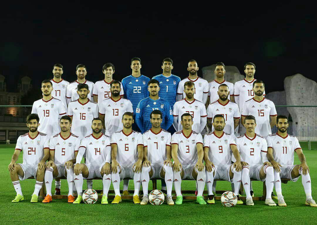 بازیکنان تیم ملی ایران