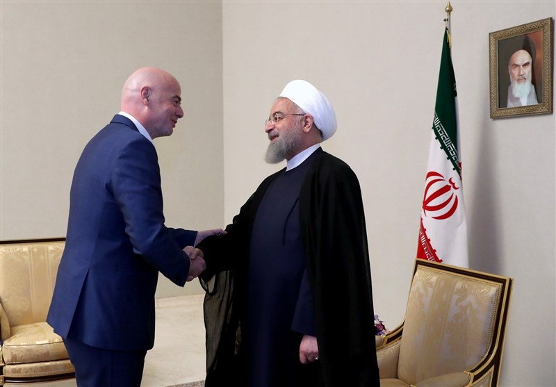 حسن روحانی-جیانی اینفانتینو