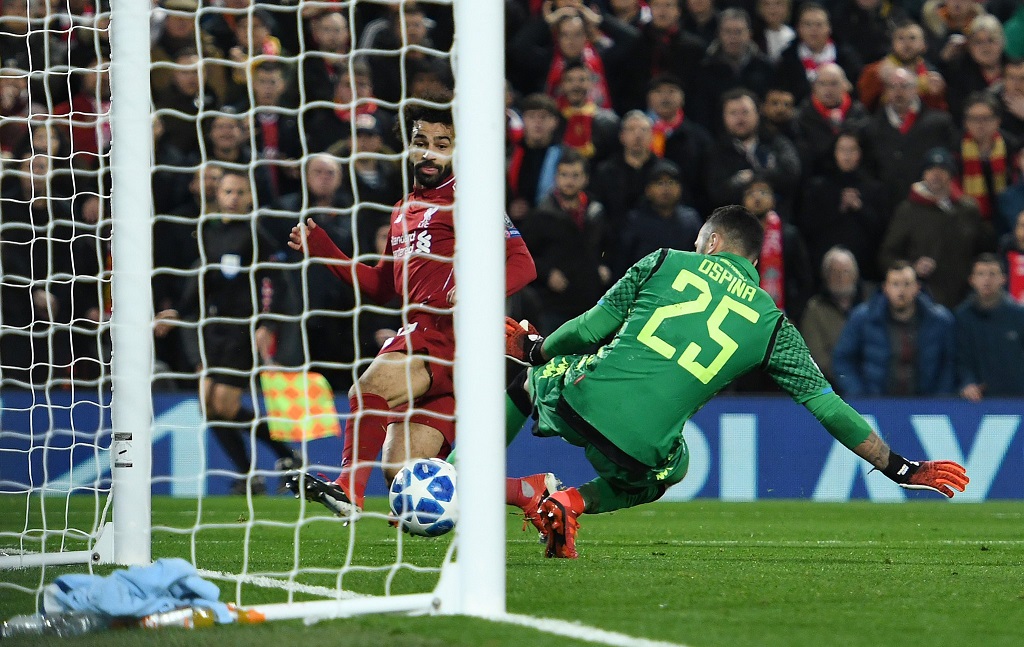 گلزنی محمد صلاح-لیگ قهرمانان اروپا