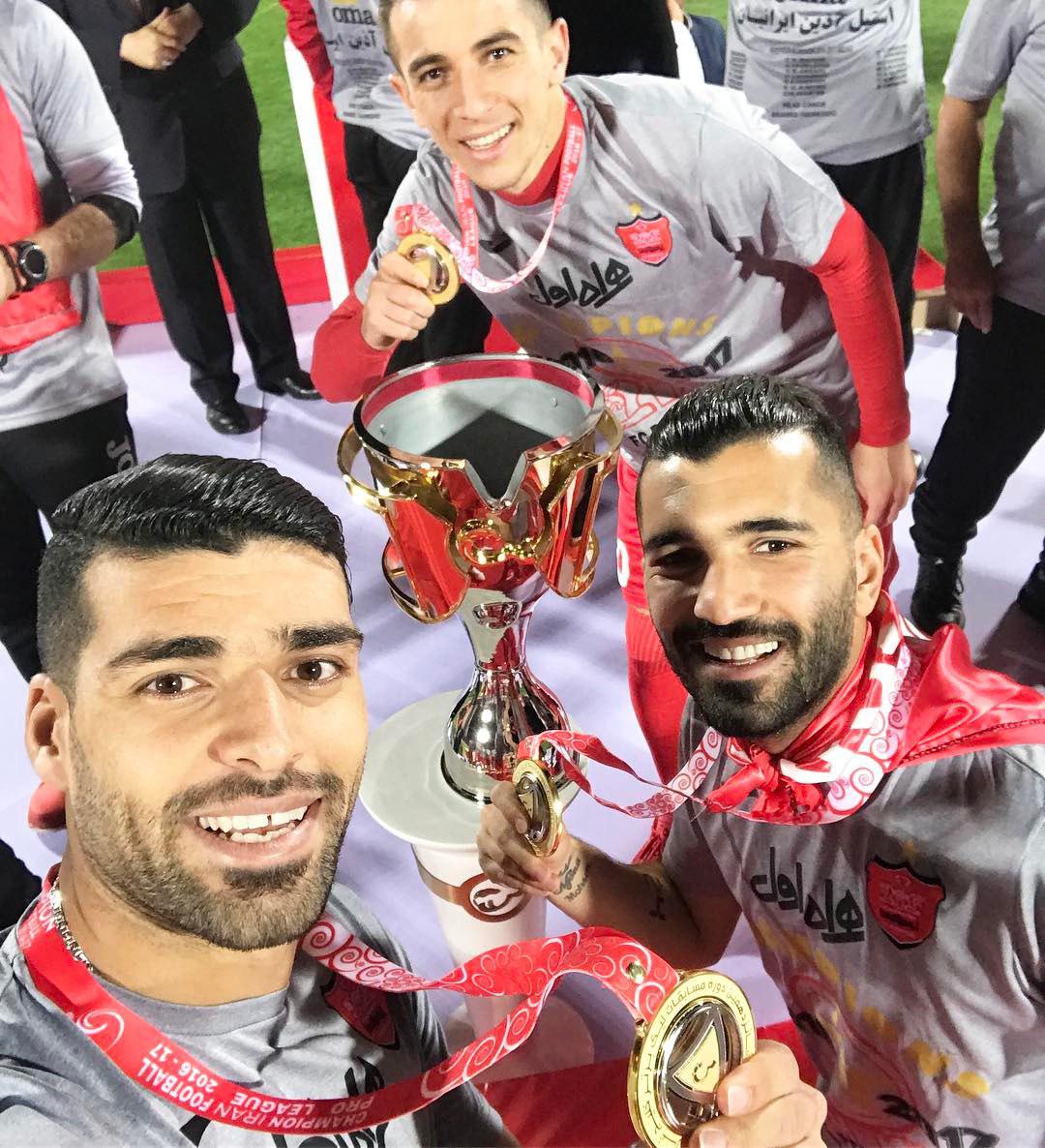 فرشاد احمدزاده-مهدی طارمی-محسن مسلمان