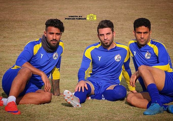 بازیکنان نفت مسجد سلیمان