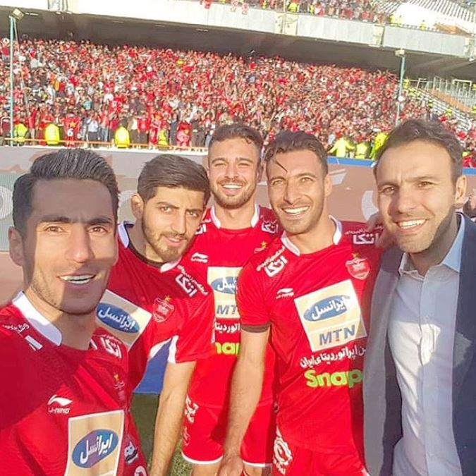 بازیکنان پرسپولیس