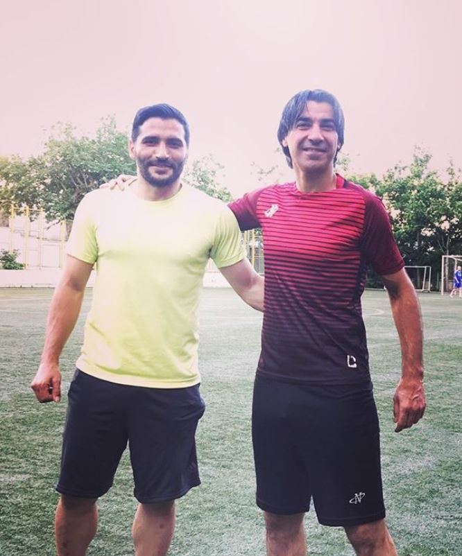 وحید شمسایی و جواد کاظمیان