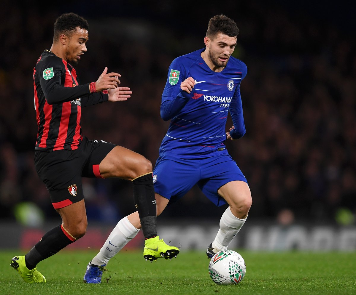 متئو کواچیچ- Mateo Kovacic- چلسی- بورنموث- انگلیس- کارابائو کاپ