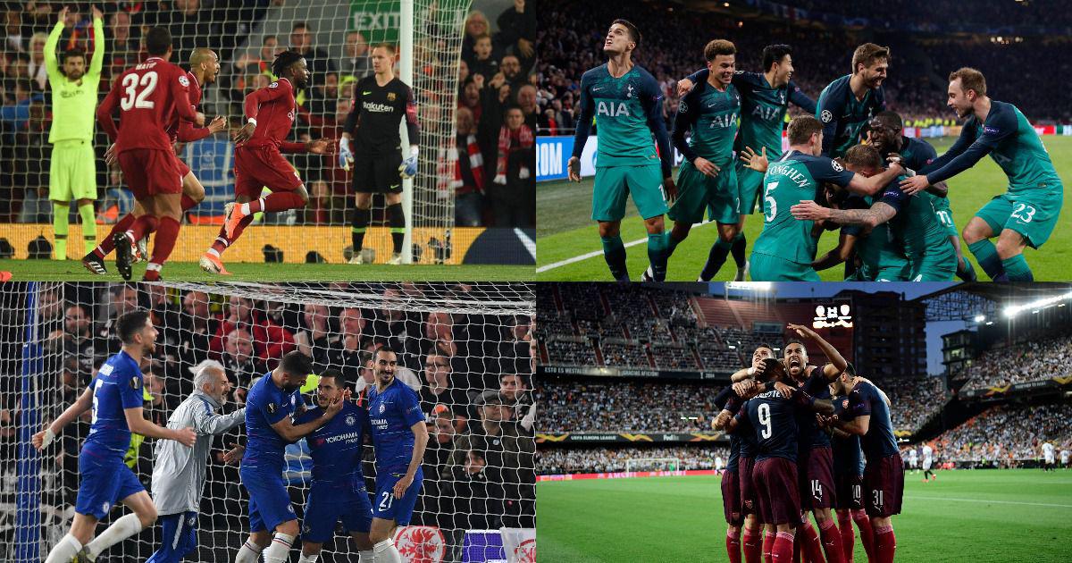 تیم های انگلیسی در اروپا-English Teams in Europe