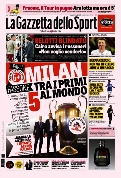 گاتزتا دلو اسپورت - La Gazzetta dello Sport