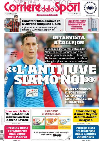 کوریره دلو اسپورت - Corriere dello Sport