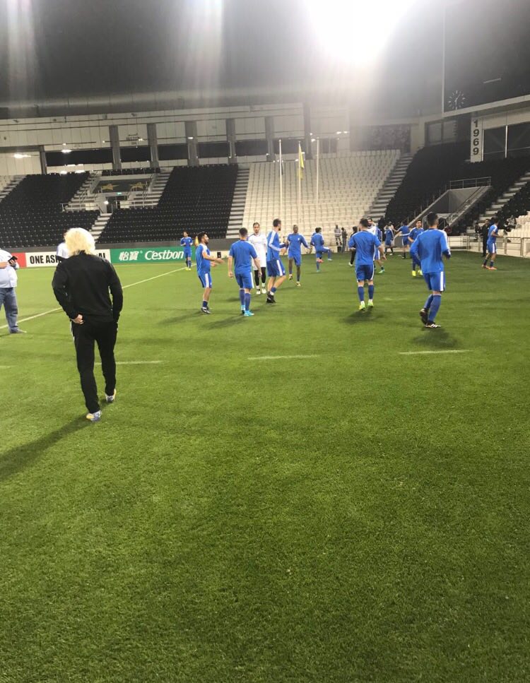 تمرینات استقلال در ورزشگاه جاسم بن حمد