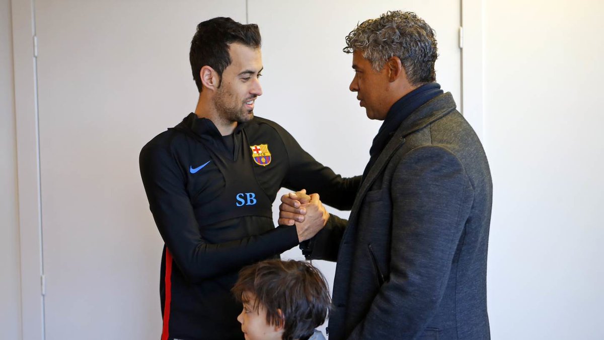 فرانک رایکارد - سرخیو بوسکتس - بارسلونا