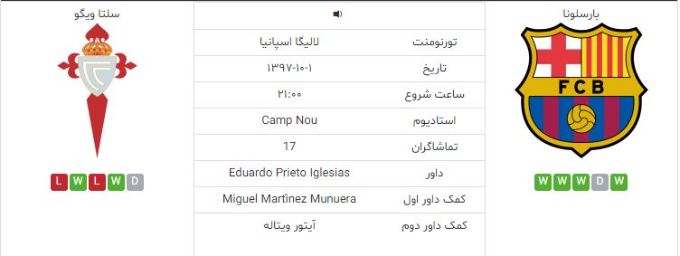 بارسلونا-سلتاویگو-لالیگا