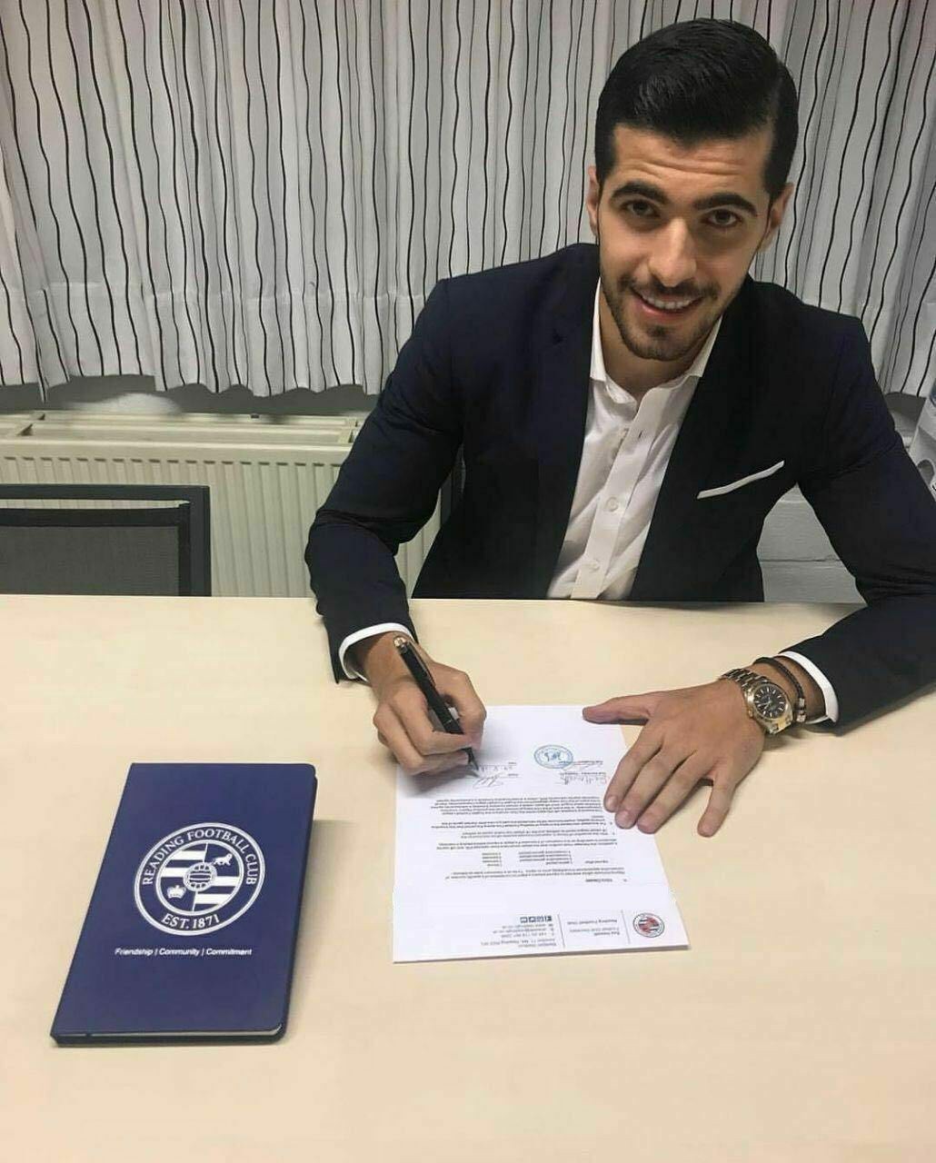 امضا قرارداد سعید عزت اللهی با ردینگ