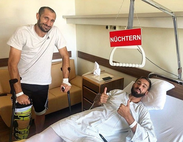 Giorgio Chiellini-Leonardo Pavoletti-لئوناردو پاوولتی-جورجو کیه لینی