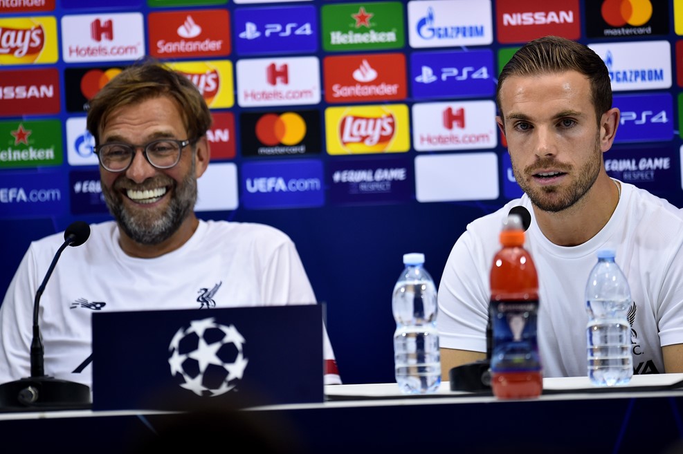 جوردن هندرسون-Jordan Henderson-یورگن کلوپ-Jürgen Klopp