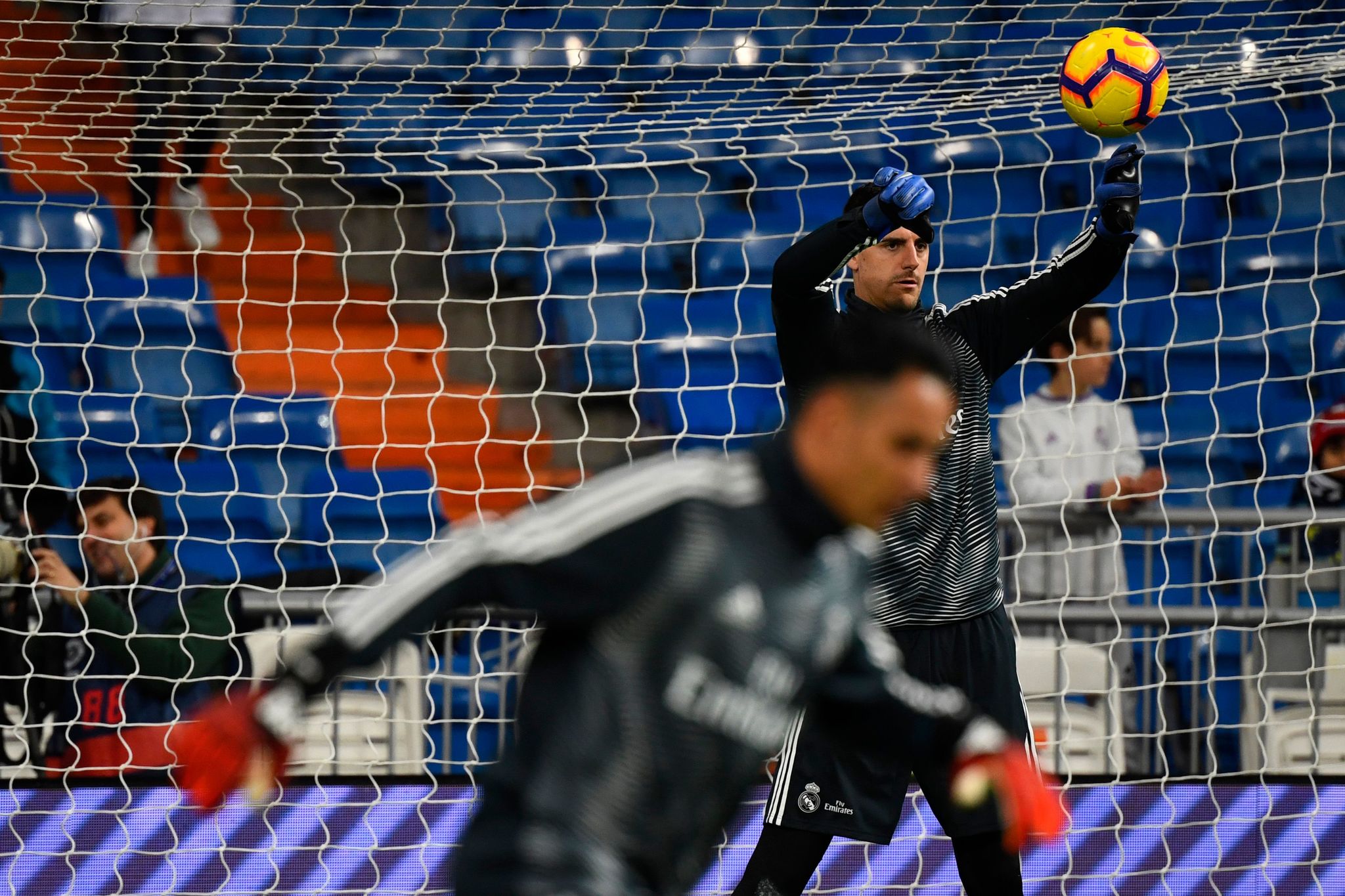 دروازه بان بلژیکی - رئال مادرید - لالیگا - The goalkeeper of Madrid - Belgian footballer