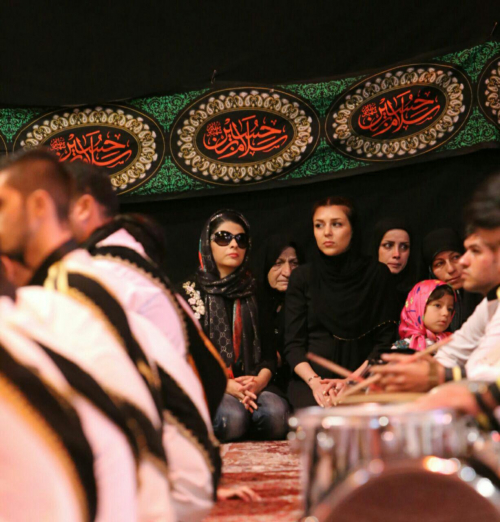 مریم حیدرزاده در ختم هادی نوروزی