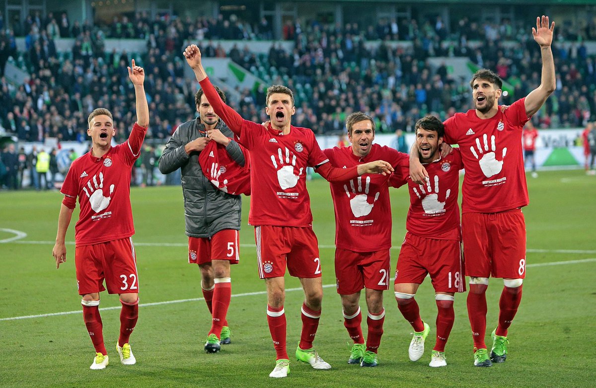 بایرن مونیخ قهرمان بوندسلیگا 2016/17