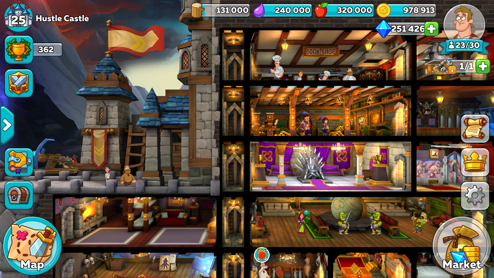 hustle castle
