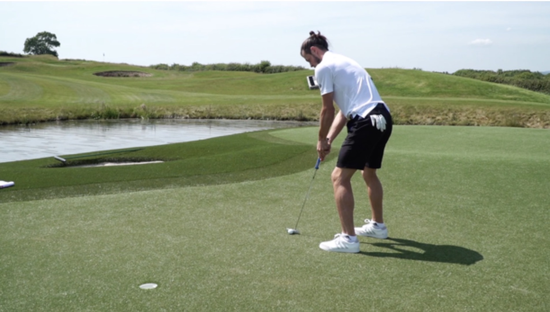 gareth bale-zidane-golf-گرت بیل گلف