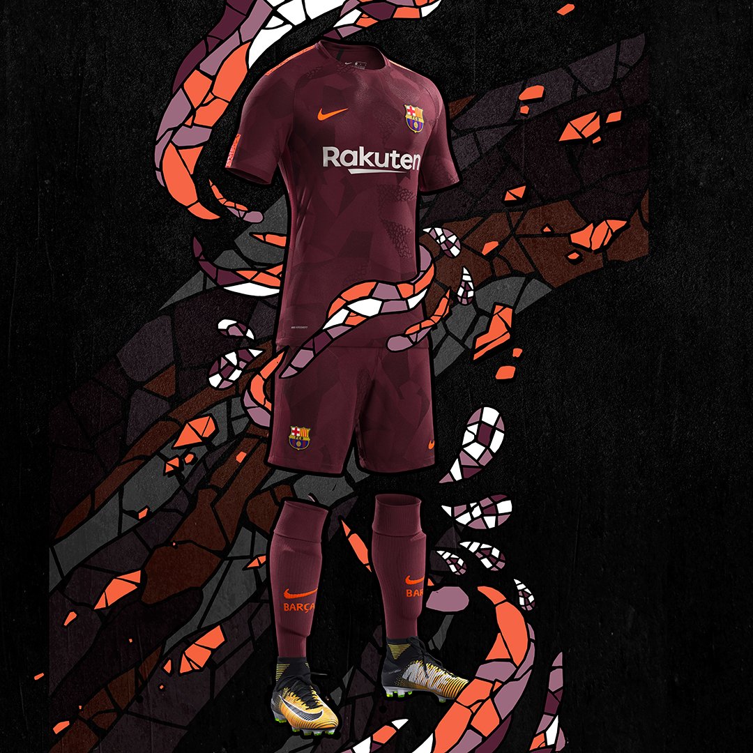 پیراهن سوم بارسلونا - Barcelona third kit پیراهن سوم بارسلونا - Barcelona third kit