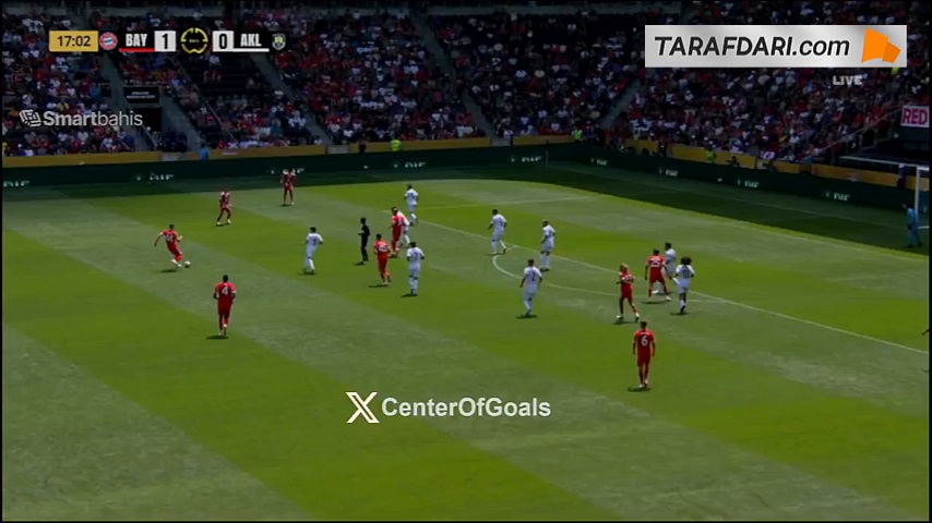 گل ساشا بویی به اوکلند سیتی (بایرن مونیخ 2-0 اوکلند سیتی)