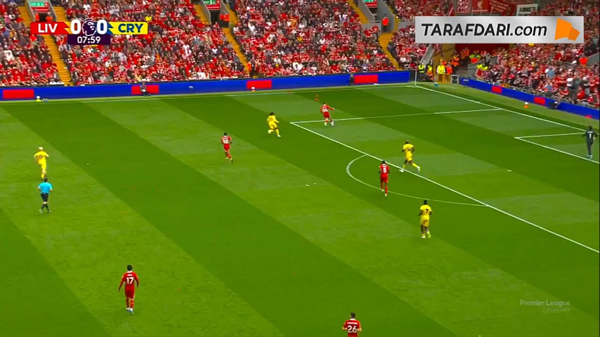 گل اسماعیل سار به لیورپول (لیورپول 0-1 کریستال پالاس)