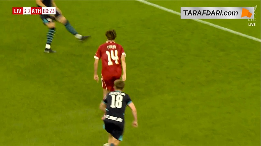 پنالتی از دست رفته محمد صلاح مقابل بیلبائو (لیورپول 3-2 اتلتیک بیلبائو)