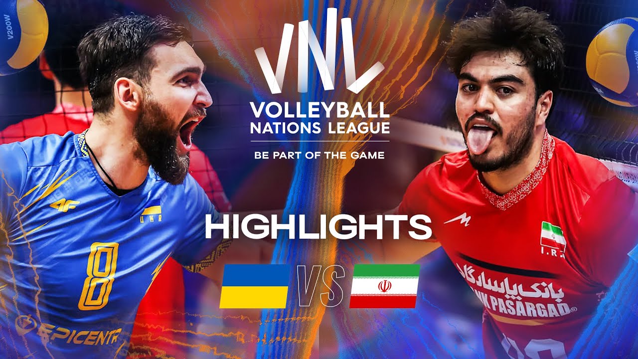 اولین برد ایران دشت شد؛ خلاصه بازی اوکراین 2-3 ایران (لیگ ملتهای والیبال - 2025)