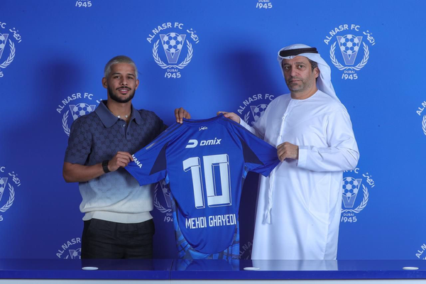 مهدی قائدی - النصر امارات - لیگ امارات - فوتبال ایران