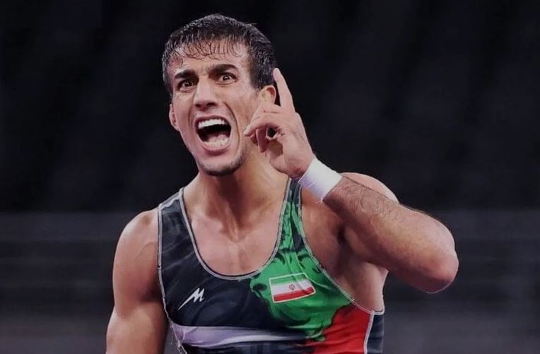 محمد علی گرایی عضو تیم ملی کشتی فرنگی ایران