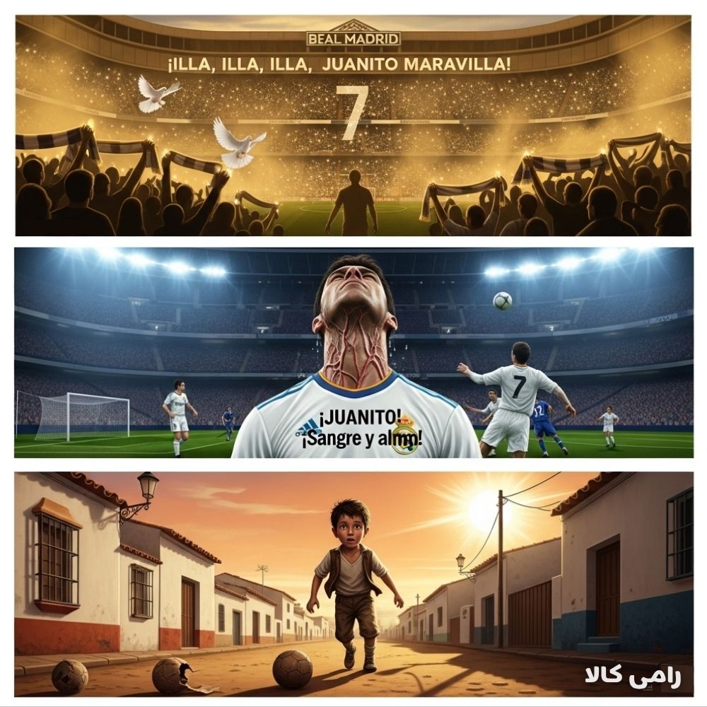 ⚽️? پسری از کوچههای آندلس که به روح رئال مادرید تبدیل شد