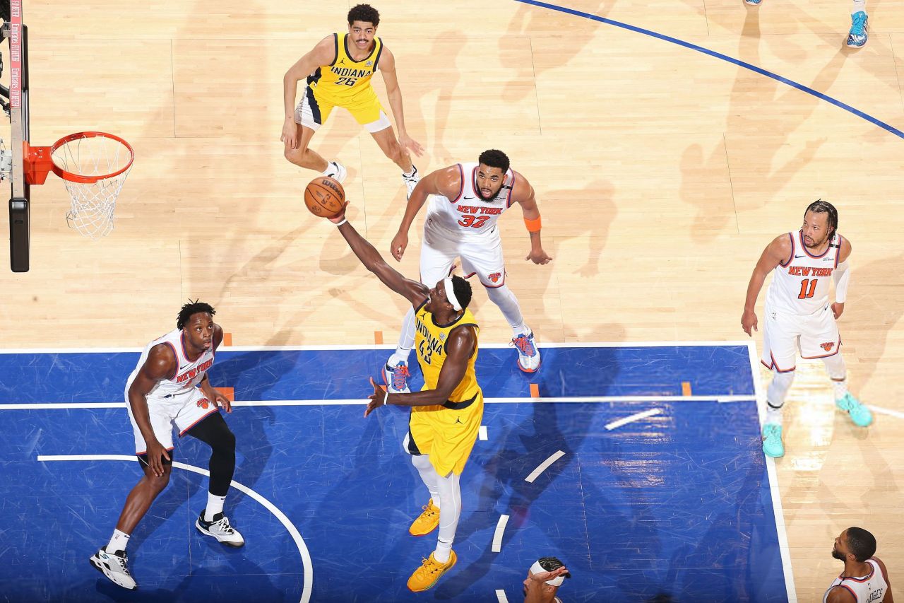 بسکتبال NBA ـ بازی دوم فینال کنفرانس شرق - نیویورک نیکس و ایندیانا پیسرز