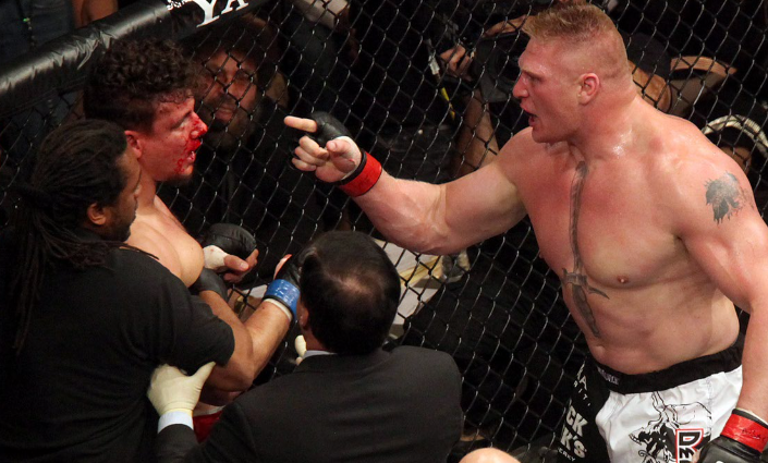 براک لزنر - فرانک میر - UFC 100