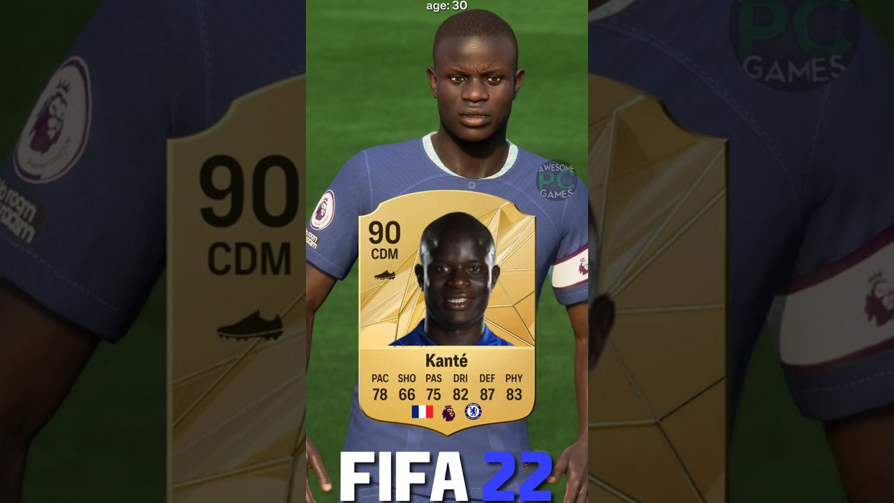 انگولو کانته - FIFA 22 - بازی فیفا