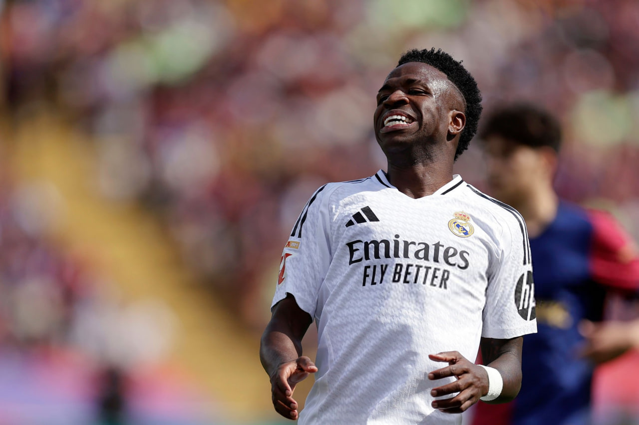 وینیسیوس جونیور در بازی بارسلونا و رئال مادرید در لالیگا؛ فصل 25-2024