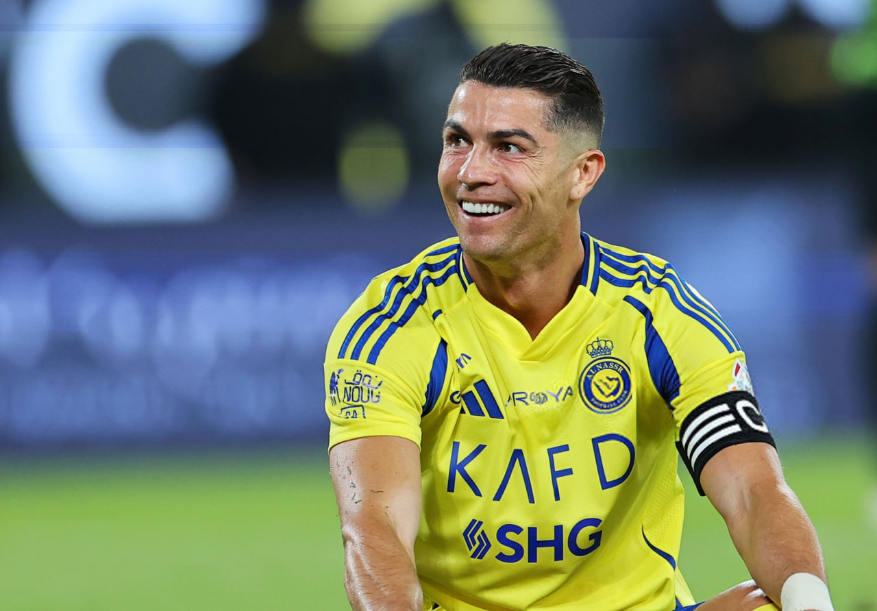 کریستیانو رونالدو در بازی النصر و الاتحاد در لیگ حرفهای عربستان؛ فصل 25-2024
