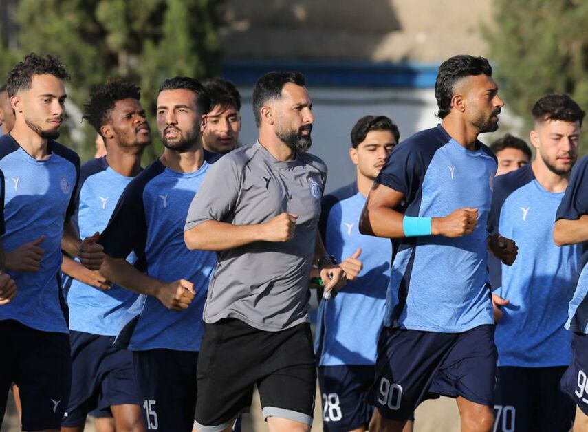 عکس از تمرین استقلال پیش از فینال جام حذفی