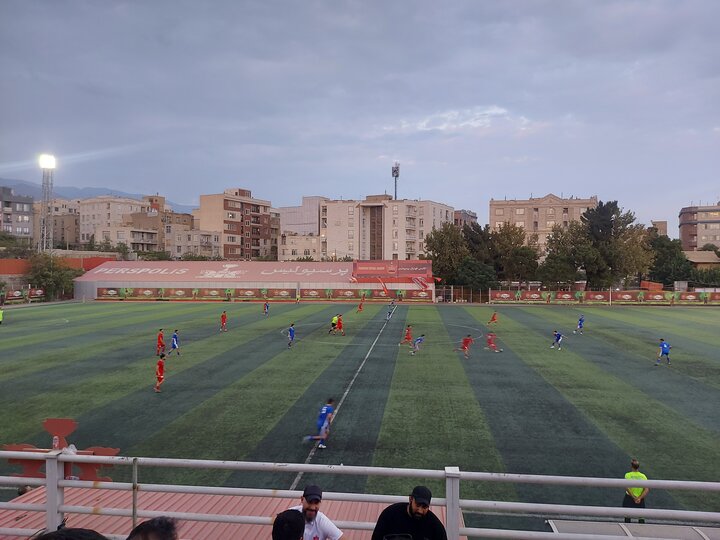 عکس از بازی تیم های امید استقلال و پرسپولیس