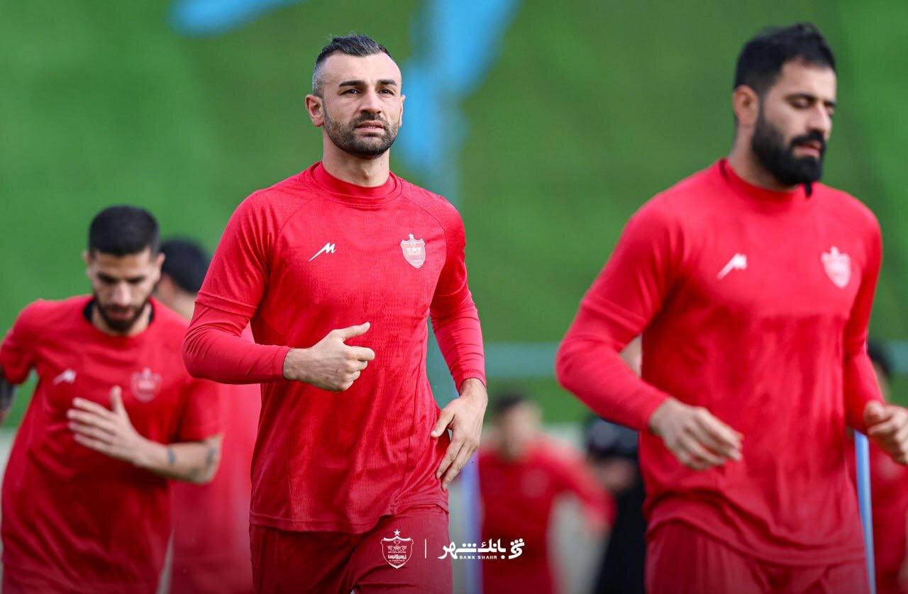 عکس از سردار دورسون مهاجم ترکیهای پرسپولیس