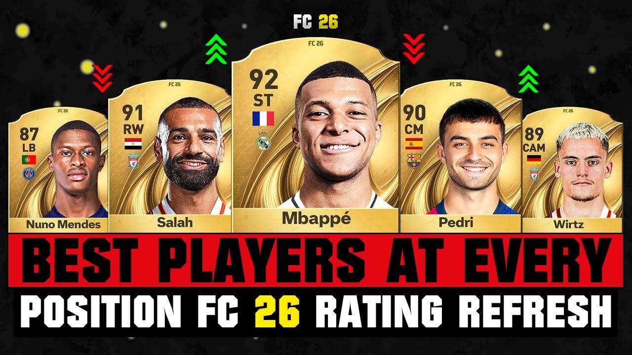 ریتینگ احتمالی بازیکنان در EA FC 26، گیم