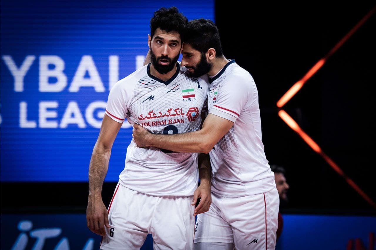 میلاد عبادی پور-سید محمد موسوی-تیم ملی والیبال ایران
