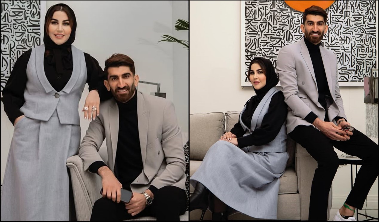اکرم بیرانوند همسر علیرضا بیرانوند دروازه بان تیم ملی ایران و تراکتور