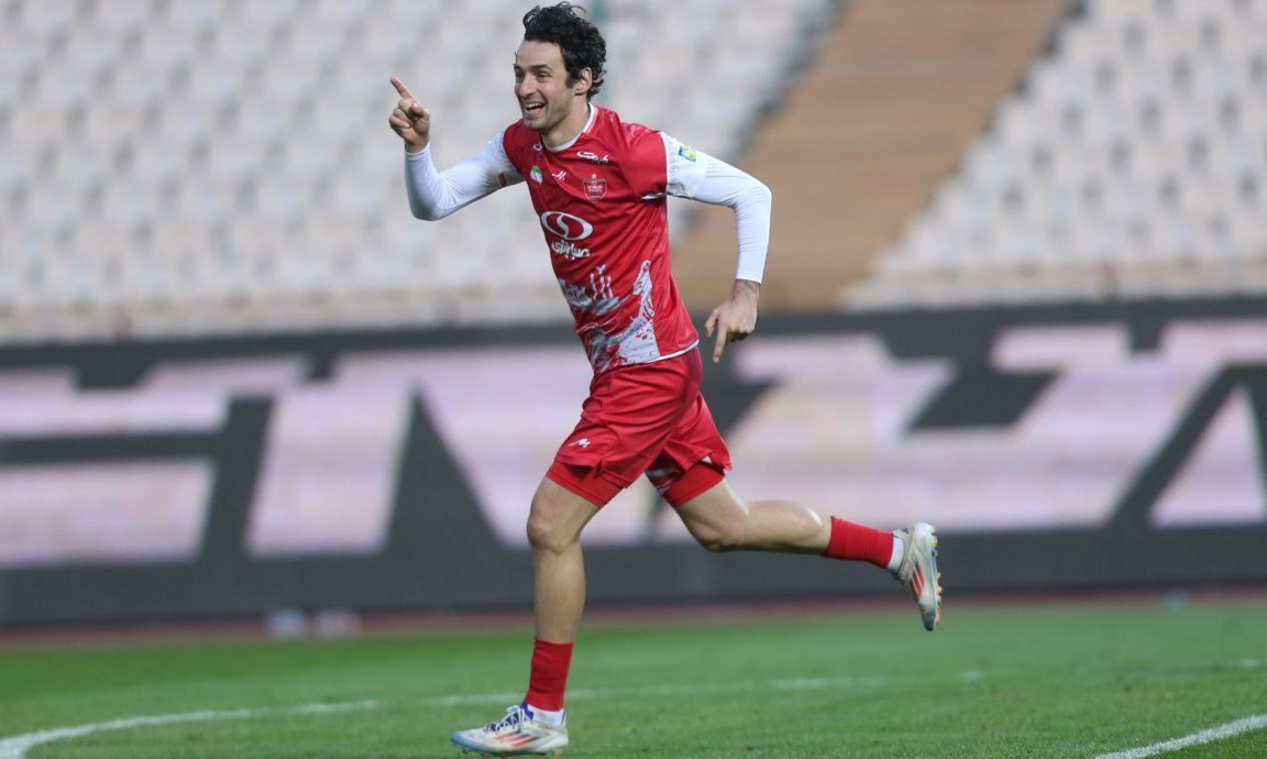 گئورگی گولسیانی مدافع تیم ملی گرجستان و پرسپولیس تهران - لیگ برتر ایران