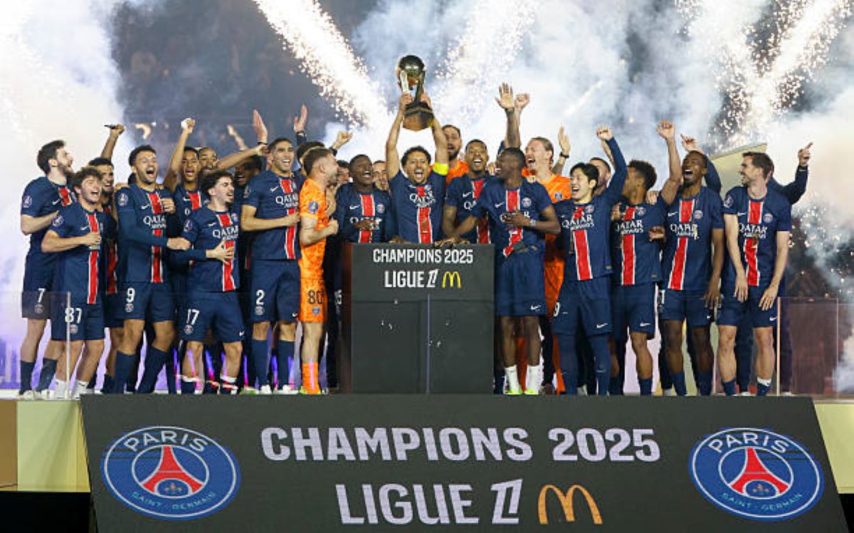 قهرمانی پاری سن ژرمن در فصل ۲۵-۲۰۲۴ لیگ فرانسه