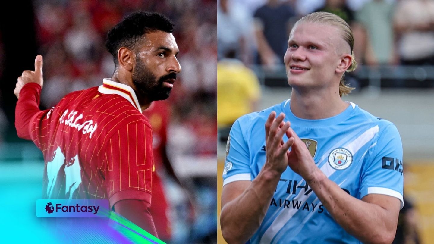 ارلینگ هالند و محمد صلاح در لیورپول و منچسترسیتی
